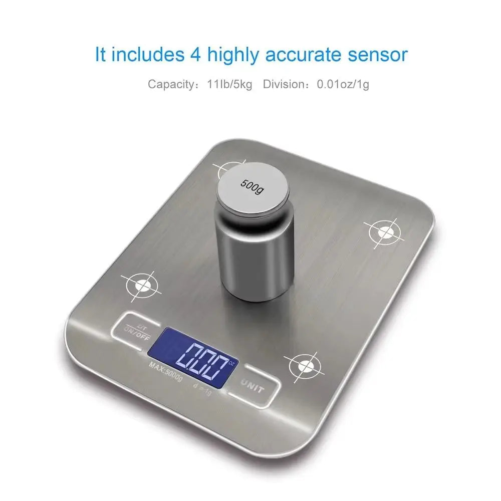 Electronic Digital Kitchen Scale  LED Display