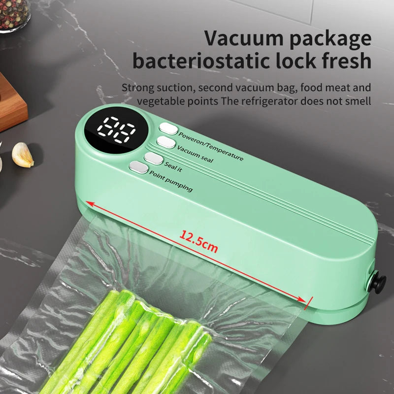 Charging Mini Wireless Fully Automatic Vacuum Sealing Machine Household