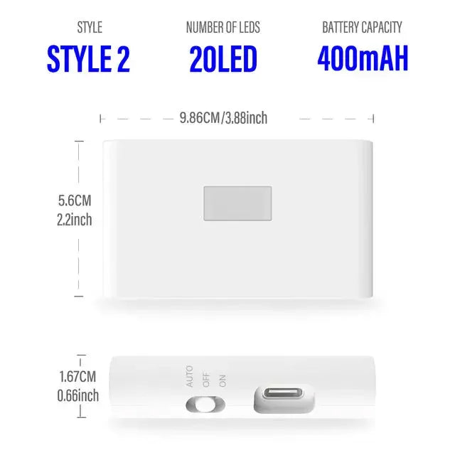 LED Induction Night Light Human Body Infrared Closet Light