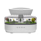 Aroma Humidifier Raindrop Air Humidifier Colorful Light White Noise