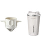 Stainless Steel Portable Coffee Filter Drip Coffee Tea Holder Reusable Mug Coffee Dripper Tea Cup Set Coffee Pot Coffeeware