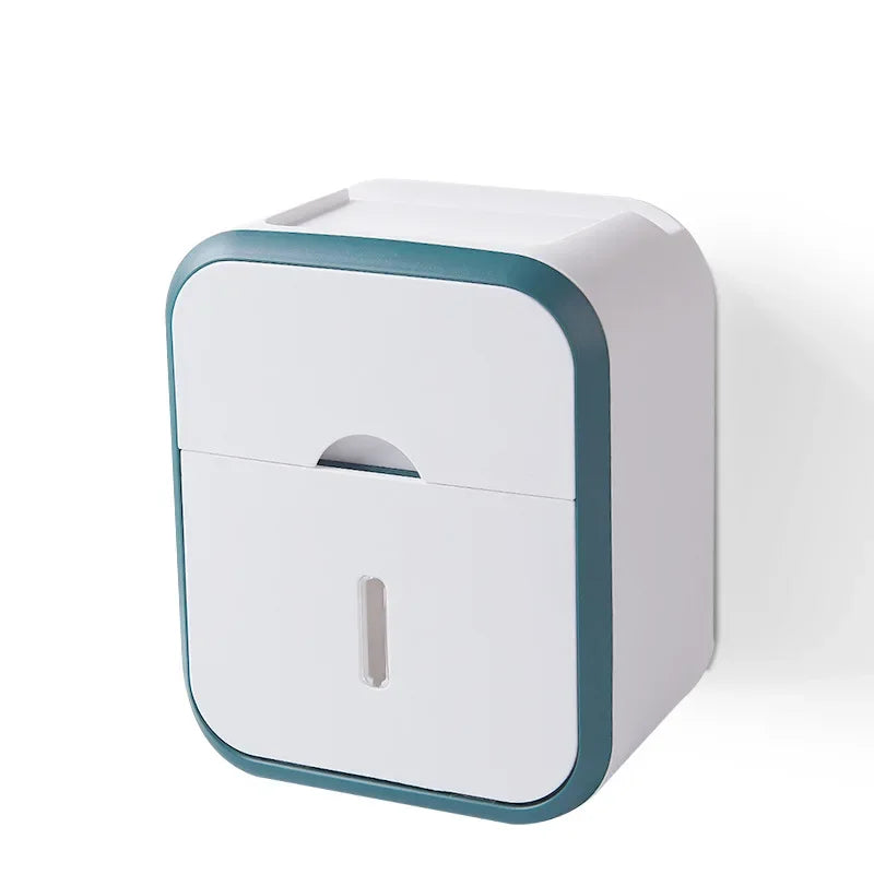 Storage Box Toilet Paper Organizer Waterproof