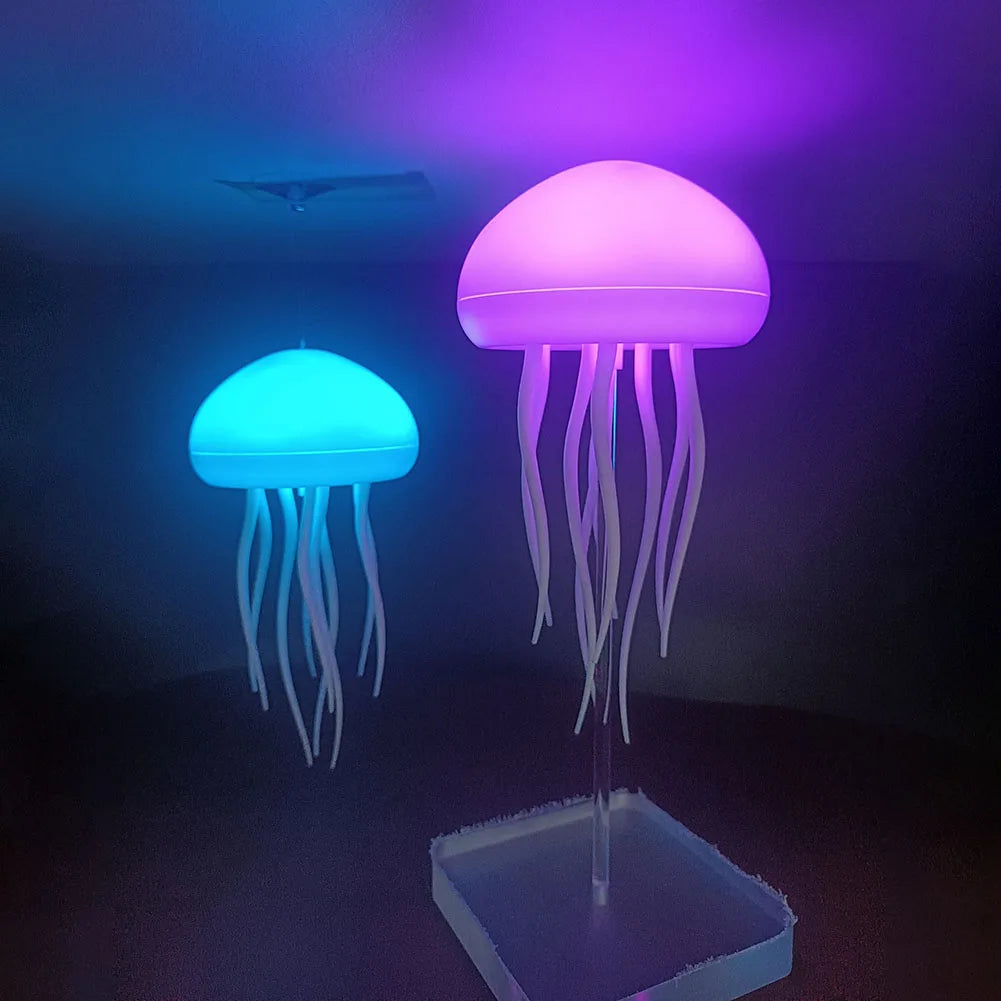 Jellyfish Night Light with Dancing Legs Jellyfish Table Lamp
