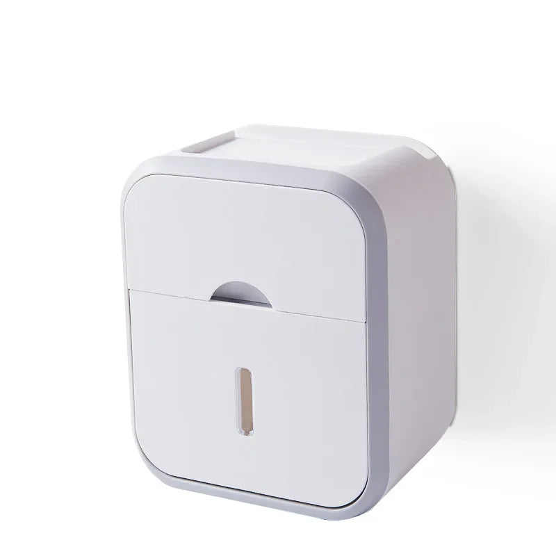 Storage Box Toilet Paper Organizer Waterproof