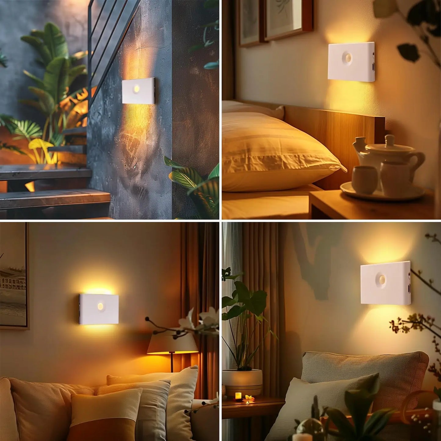 LED Induction Night Light Human Body Infrared Closet Light