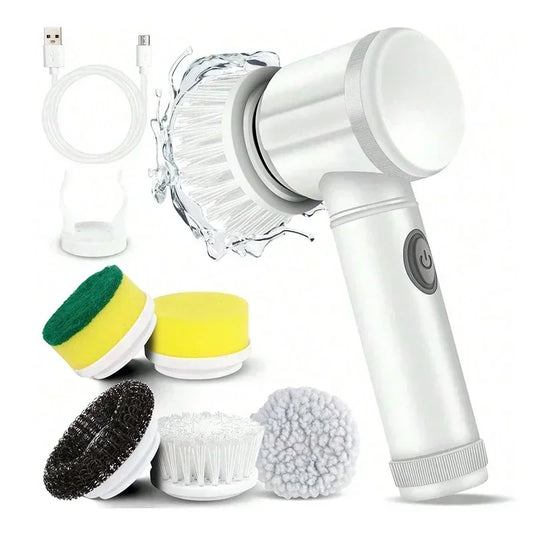 Electric Spin Scrubber 5 in 1