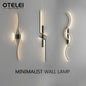 Long Strip LED Wall Lamp Modern Remote Control