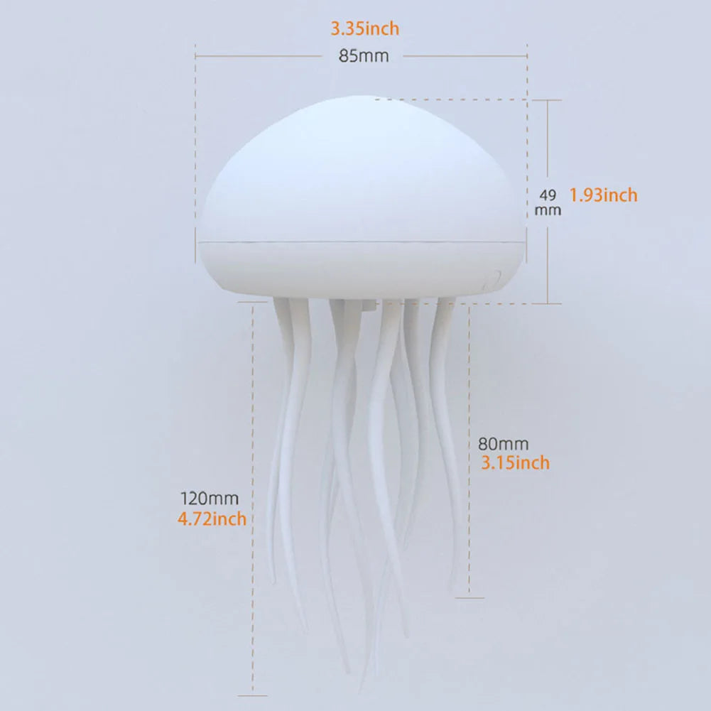 Jellyfish Night Light with Dancing Legs Jellyfish Table Lamp