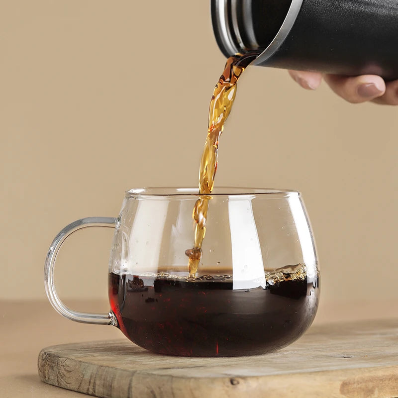 Stainless Steel Portable Coffee Filter Drip Coffee Tea Holder Reusable Mug Coffee Dripper Tea Cup Set Coffee Pot Coffeeware